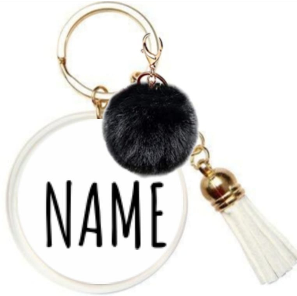 Custom Name Keychains
